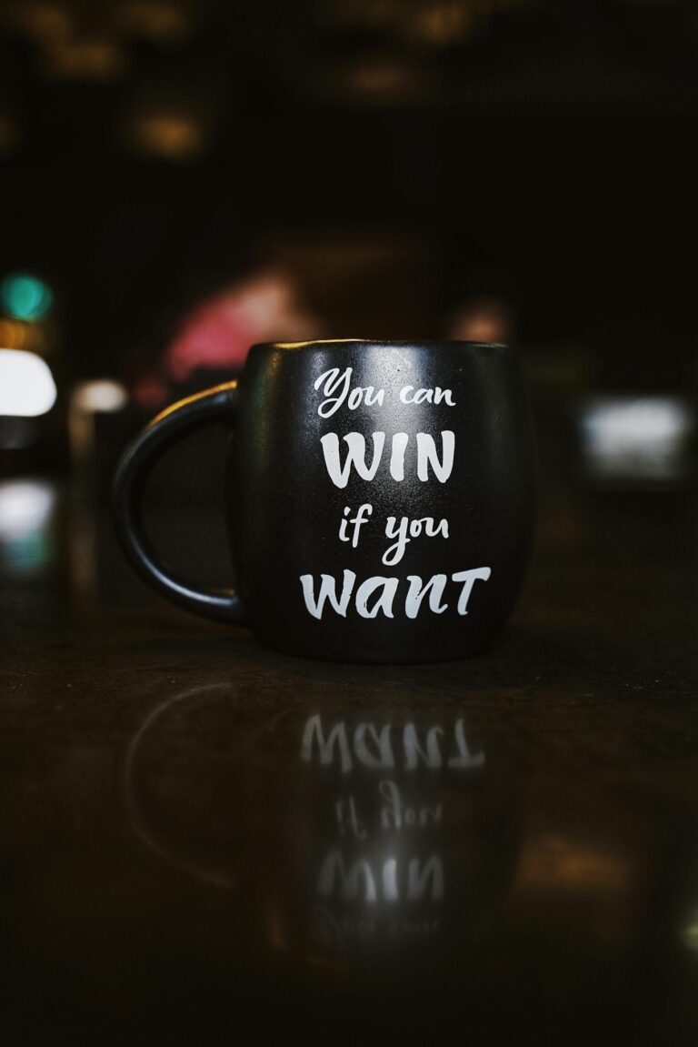 Close-Up Photo of Black Ceramic Mug